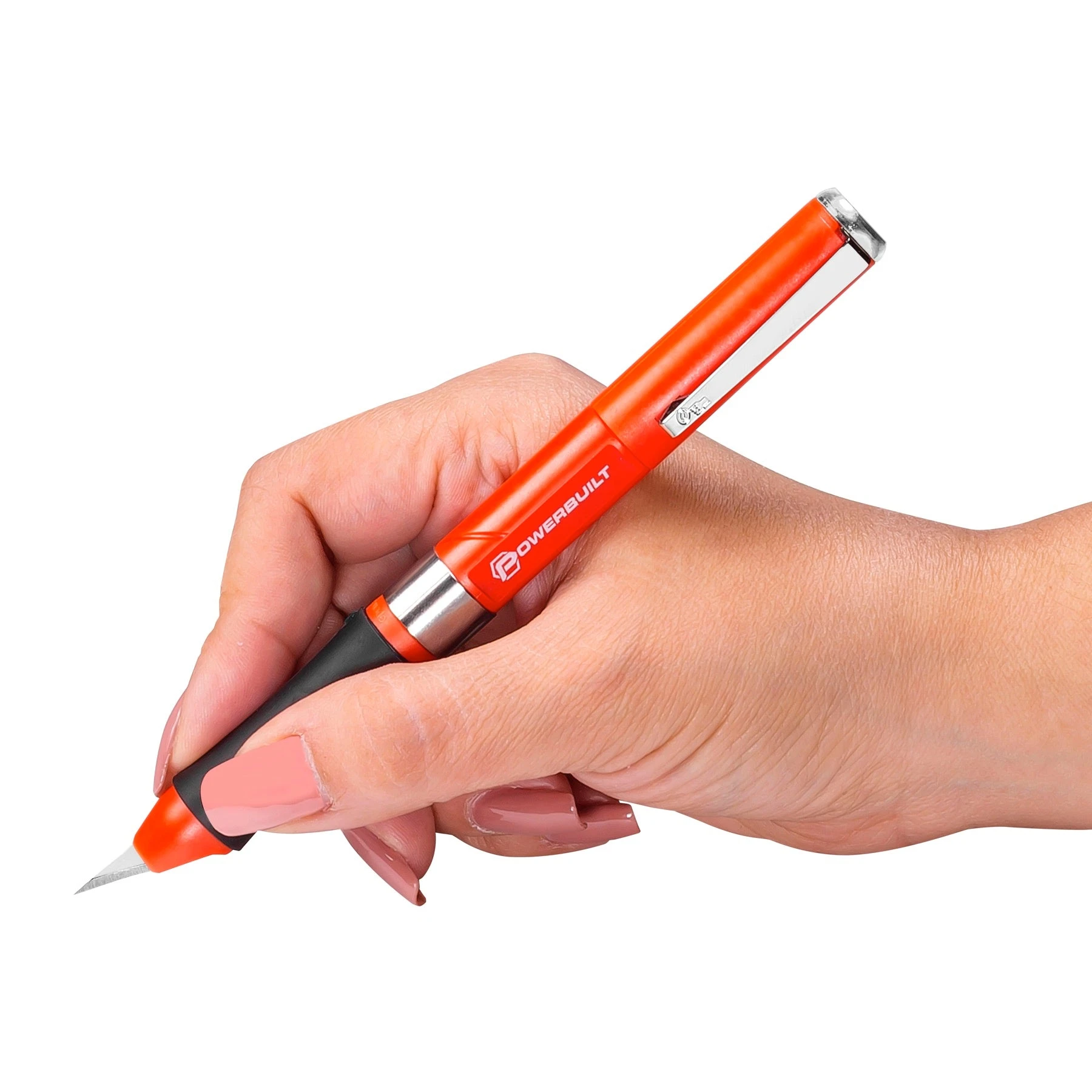 Powerbuilt Hobby Knife With Retractable Blade 3 Powerbuilt Hobby Knife With Retractable Blade - Image 3