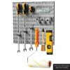 Allspace 14 Pc. Garage Organizer Wall Storage System With Pegboard, Hooks And Hangers