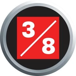 Powerbuilt 3/8 In. Dr. Sockets - Metric Shallow - 6 Pt.