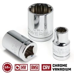 Powerbuilt 3/8 In. Dr. Sockets - SAE Shallow - 12 Pt. -Allspace shop 3 8 20dr. 20socket 12pt 03 1800x