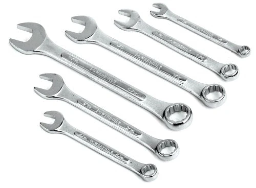 Powerbuilt 6 Piece SAE Combination Wrench Set 3 Powerbuilt 6 Piece SAE Combination Wrench Set