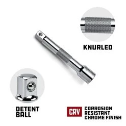 Powerbuilt Extension Bars - 1/2 In. Drive -Allspace shop 5 6 20 20ext 1 1500x