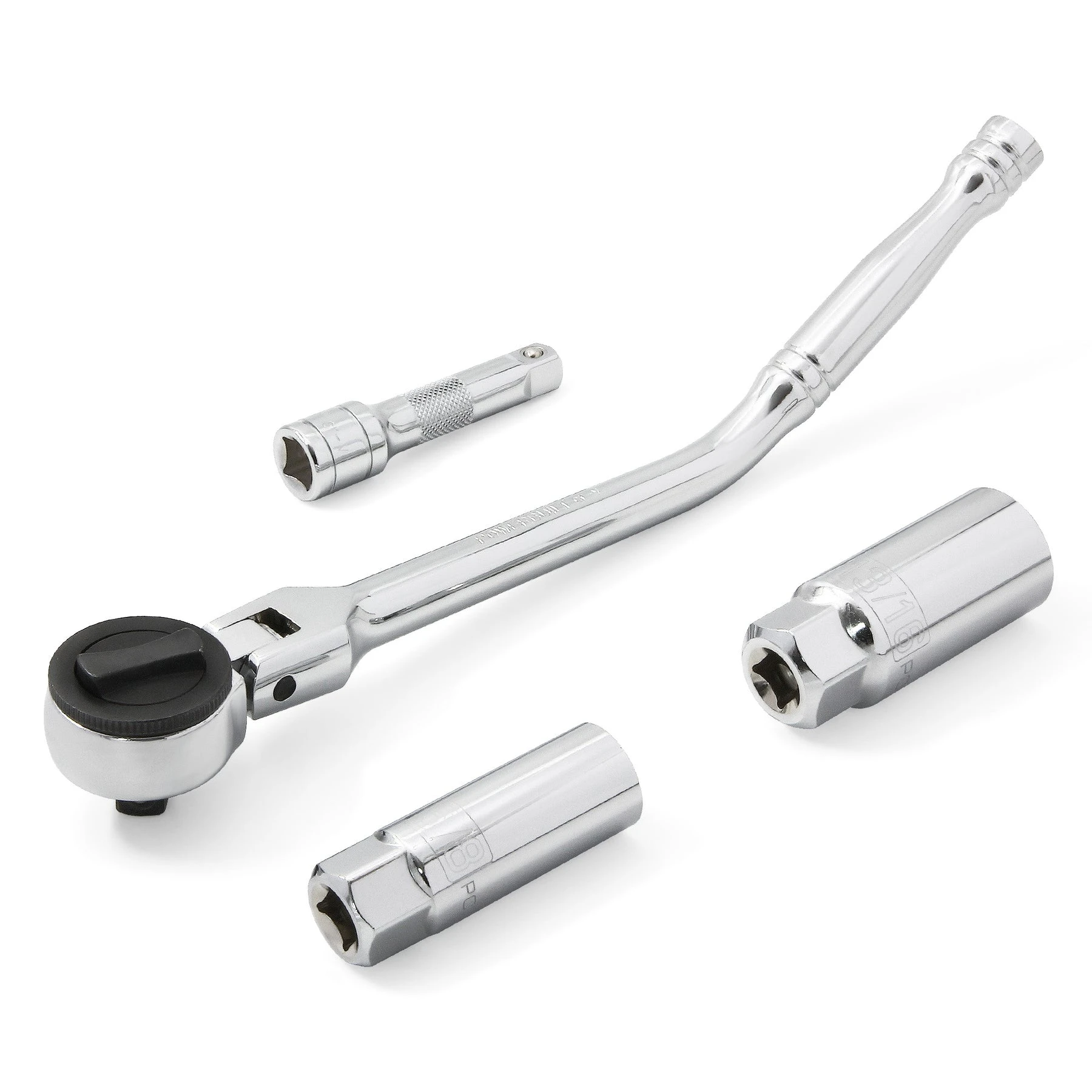 Powerbuilt 4 Piece Ratchet & Socket Tune Up Set 3 Powerbuilt 4 Piece Ratchet & Socket Tune Up Set