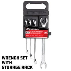 Powerbuilt 4 Piece Metric Flare Nut Wrench Set -Allspace shop 640186 06 1800x