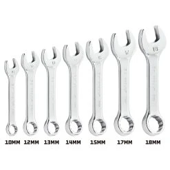 Powerbuilt 7 Piece Metric Stubby Combination Wrench Set -Allspace shop 640204 02 1800x