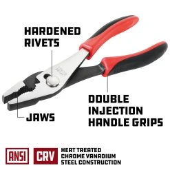 Powerbuilt 8 In. Slip Joint Pliers -Allspace shop 640395 03 1800x