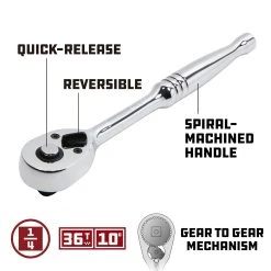 Powerbuilt 24 Piece 1/4 In. Dr. SAE And Metric Socket Set -Allspace shop 640397 03 1800x