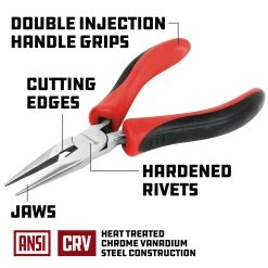 Powerbuilt 5 In. Mini Long Nose Pliers -Allspace shop 640409 03 1800x