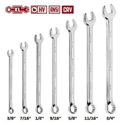 Powerbuilt 7 Pc. Long Handle SAE Combination Wrench Set -Allspace shop 640436 a 1800x