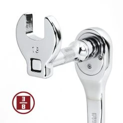 Powerbuilt 10 Piece 3/8 In. Dr. SAE & Metric Crowfoot Wrench Set -Allspace shop 640830 c 1800x