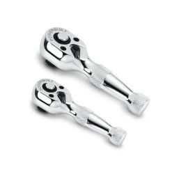 Powerbuilt 2 Piece Stubby Ratchet Set