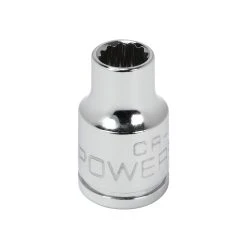 Powerbuilt 3/8 In. Dr. Sockets - Metric Shallow - 12 Pt.