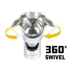 Powerbuilt 10 Piece 3/8 In. Dr. Metric Universal Joint Socket Set -Allspace shop 641715 03 1800x