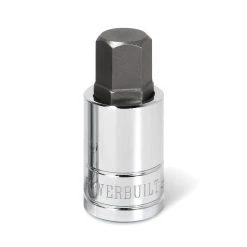 Powerbuilt 1/2 In. Dr. Hex Bit Sockets - SAE