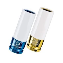 Powerbuilt 2 Piece SAE Thin Wall Lug Nut Socket Set