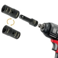 Powerbuilt 2 Piece Double-End SAE And Metric Lug Nut Socket Set -Allspace shop 642398 03 1800x