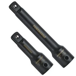 Powerbuilt 2 Piece 1/2 In. Dr. Impact Socket Extension Bar Set