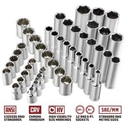 Powerbuilt 47 Piece 3/8 In. Drive Mechanic's Tool Set -Allspace shop 642451 47pc 04 20 1 1800x