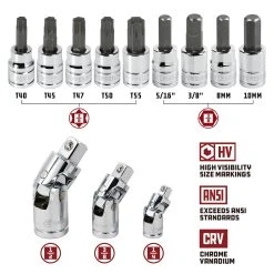 Powerbuilt 200 Piece Master Mechanic's Service Tool Set 15 Powerbuilt 200 Piece Master Mechanic's Service Tool Set -Allspace shop 642472 200pc 06 1800x