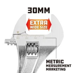 Powerbuilt 8 In. Adjustable Wrench -Allspace shop 644041 8 20in 03 1800x