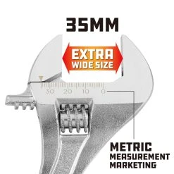Powerbuilt 10 In. Adjustable Wrench -Allspace shop 644042 10 20in 03 1800x