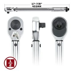 Powerbuilt 1/2 In. Dr. Micrometer Ratcheting Torque Wrench -Allspace shop 644999 06 1800x