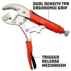 Powerbuilt 10 In. Locking Pliers With Pivot Jaw 11 Powerbuilt 10 In. Locking Pliers With Pivot Jaw -Allspace shop 645016 04 1800x