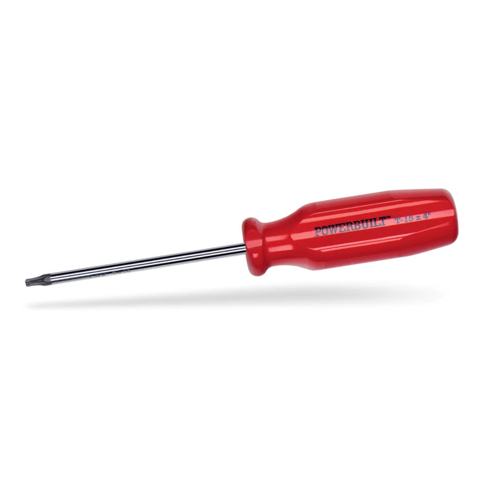 T-15 Maxi-Grip Torx Screwdriver Powerbuilt T-15 Maxi-Grip Torx Screwdriver -Allspace shop