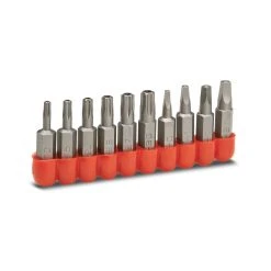 Powerbuilt 10 Piece Tamper-Proof Screwdriver Bit Set