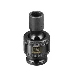 Powerbuilt 1/4 In. Dr. Universal Joint Impact Sockets - SAE