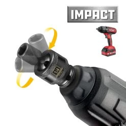 Powerbuilt 1/4 In. Dr. Universal Joint Impact Sockets - SAE -Allspace shop 647210 04 1500x