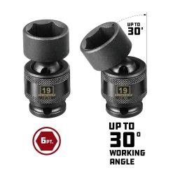 Powerbuilt 3/8 In. Dr. Universal Joint Impact Sockets - Metric -Allspace shop 647229 05 1500x