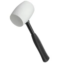Powerbuilt 16 Oz. White Rubber Mallet