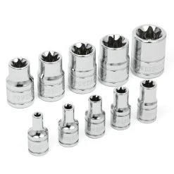 Powerbuilt 10 Piece E-Torx Socket Set