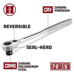 Powerbuilt 1/2 In. Dr. Pro Tech Ratchet -Allspace shop 649970 01 1800x