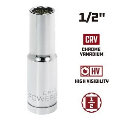Powerbuilt 1/2 In. Dr. Sockets - SAE Deep - 12 Pt. -Allspace shop 940130 1 2 02 1800x