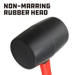 Powerbuilt 32 Oz. Rubber Mallet -Allspace shop 940195 04 1800x