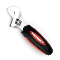 Powerbuilt 6 In. Stubby Adjustable Wrench