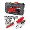 Powerbuilt 34 Piece 1/4 In. Drive SAE & Metric 6 Pt. Socket Set -Allspace shop 941106 01 1800x