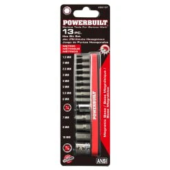 Powerbuilt 13 Piece Metric Hex Bit And Socket Adapter Set 11 Powerbuilt 13 Piece Metric Hex Bit And Socket Adapter Set -Allspace shop 941127 04 1800x