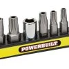 Powerbuilt Tools 13 Piece Tamper-Proof 5 Lobe Torx Bit And Socket Adapter Set -Allspace shop 941130 1 1000x