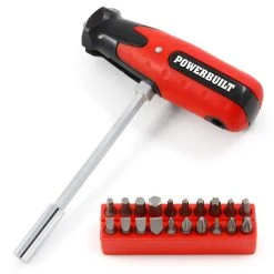 Powerbuilt 21 Piece T-Handle Bit Driver Set