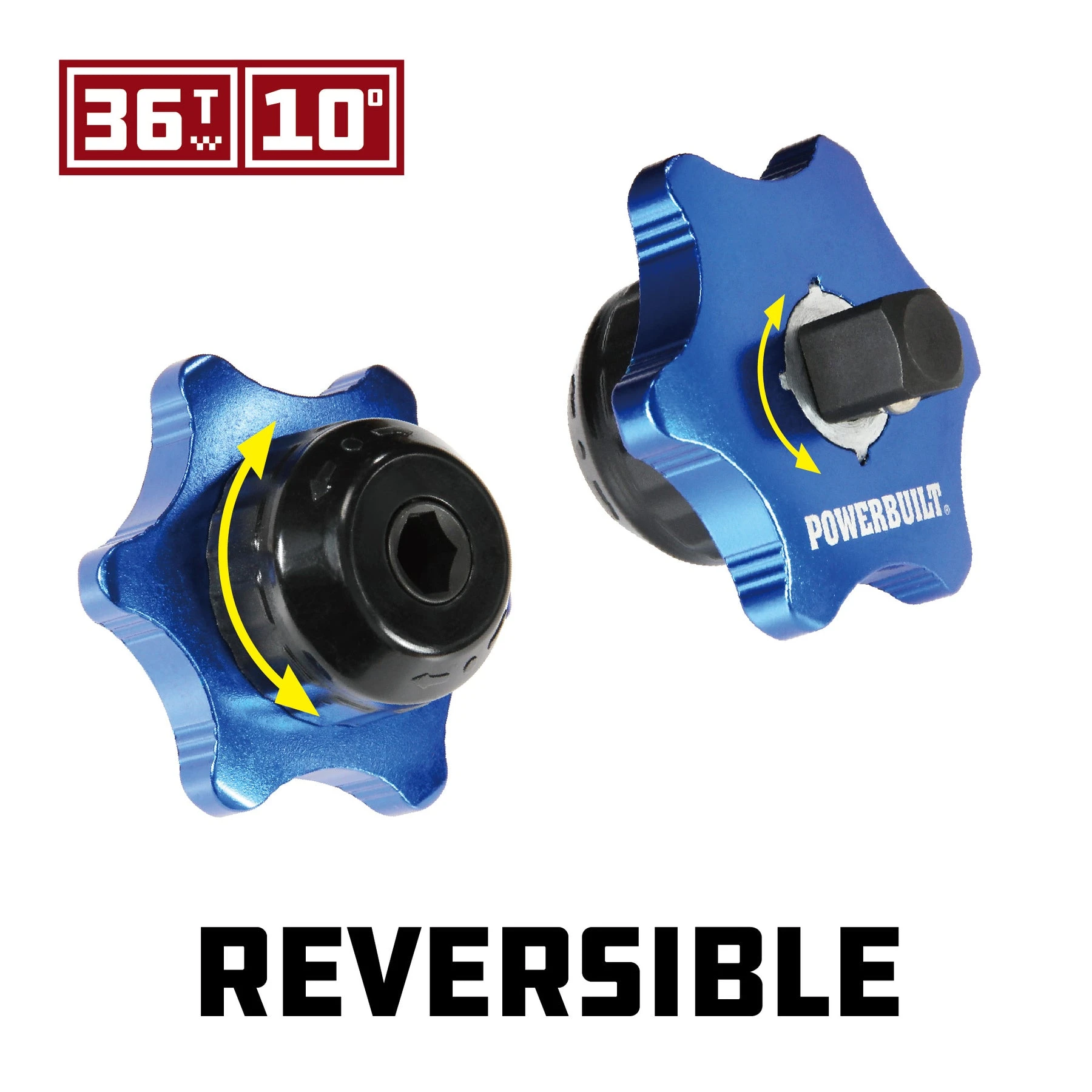 Powerbuilt 3/8 In. Dr. Finger Ratchet 7 Powerbuilt 3/8 In. Dr. Finger Ratchet - Image 5