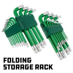 Powerbuilt 13 Piece Long Arm Tamper-Proof Magnetic Torx Key Wrench Set -Allspace shop 941643 04 1800x