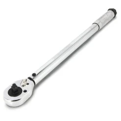 Powerbuilt Dual Drive 3/8 In.and 1/2 In. Drive Micrometer Ratcheting Torque Wrench