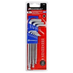 Powerbuilt 9 Piece SAE Long Arm Hex Key Wrench Set -Allspace shop b004qo9cly.pt03 1800x