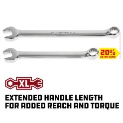 Powerbuilt Combination Wrenches - Extra Long - SAE -Allspace shop long 20pattern xl 8425d236 d172 4c6e 8278 25a1dbe0914a 1800x