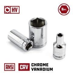 Powerbuilt 11 Piece 1/4 In. Dr. SAE 6 Pt. Socket Set -Allspace shop socket 03 1 bf4e06f9 18ad 4d59 b258 9d01fb140c3c 1800x