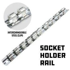 Powerbuilt 10 Piece 3/8 In. Dr. Metric Universal Joint Socket Set -Allspace shop socket 20holder 20rail 1800x